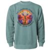 Unisex Midweight Pigment-Dyed Crewneck Sweatshirt Thumbnail