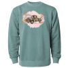 Unisex Midweight Pigment-Dyed Crewneck Sweatshirt Thumbnail