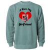 Unisex Midweight Pigment-Dyed Crewneck Sweatshirt Thumbnail