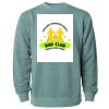 Unisex Midweight Pigment-Dyed Crewneck Sweatshirt Thumbnail