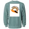 Unisex Midweight Pigment-Dyed Crewneck Sweatshirt Thumbnail