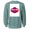 Unisex Midweight Pigment-Dyed Crewneck Sweatshirt Thumbnail