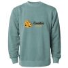 Unisex Midweight Pigment-Dyed Crewneck Sweatshirt Thumbnail