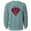 Unisex Midweight Pigment-Dyed Crewneck Sweatshirt Thumbnail