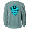 Unisex Midweight Pigment-Dyed Crewneck Sweatshirt Thumbnail