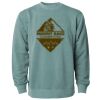 Unisex Midweight Pigment-Dyed Crewneck Sweatshirt Thumbnail