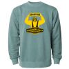 Unisex Midweight Pigment-Dyed Crewneck Sweatshirt Thumbnail
