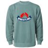 Unisex Midweight Pigment-Dyed Crewneck Sweatshirt Thumbnail