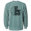 Unisex Midweight Pigment-Dyed Crewneck Sweatshirt Thumbnail