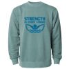 Unisex Midweight Pigment-Dyed Crewneck Sweatshirt Thumbnail