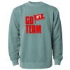 Unisex Midweight Pigment-Dyed Crewneck Sweatshirt Thumbnail
