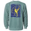 Unisex Midweight Pigment-Dyed Crewneck Sweatshirt Thumbnail